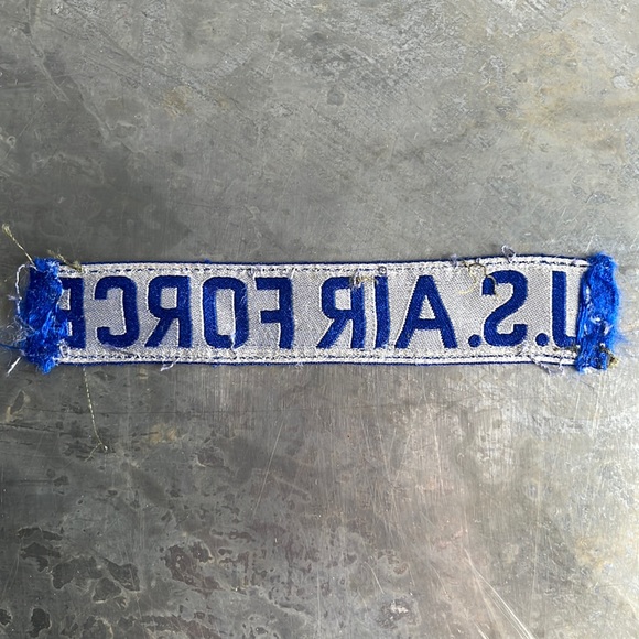 U.S. AIR FORCE blue tape patch - Picture 3 of 12